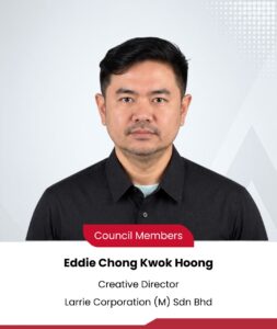 Eddie Chong Kwok Hoong, Council Member, Larrie Corporation (M) Sdn Bhd
