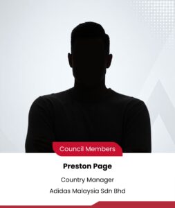Preston Page, Council Member, Adidas Malaysia Sdn Bhd
